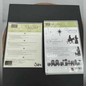 Stampin Up Sizzix Big Shot Die and Stamp Set - Night In Bethlehem